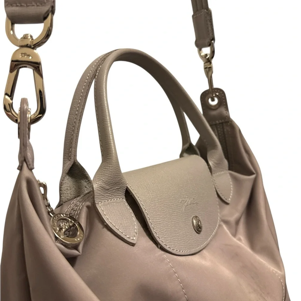 Longchamp Classic Gray Tote Bag with straps. In good conditions - Picture 13 of 16
